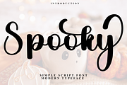 Spooky, a Handwritten Font by InermediaSTUDIO (Thumbnail 1 of 7)