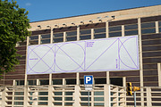 Barcelona Horizontal Banner Mockup, a Print Template by M-up (Thumbnail 1 of 2)
