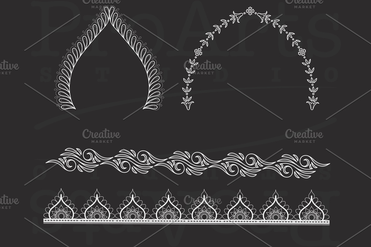 Procreate Brushes Ornate Design Pack, a Brush Add-On by Lucrumplus (Photo 3 of 6)