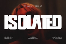 Isolated - Modern Condensed Font