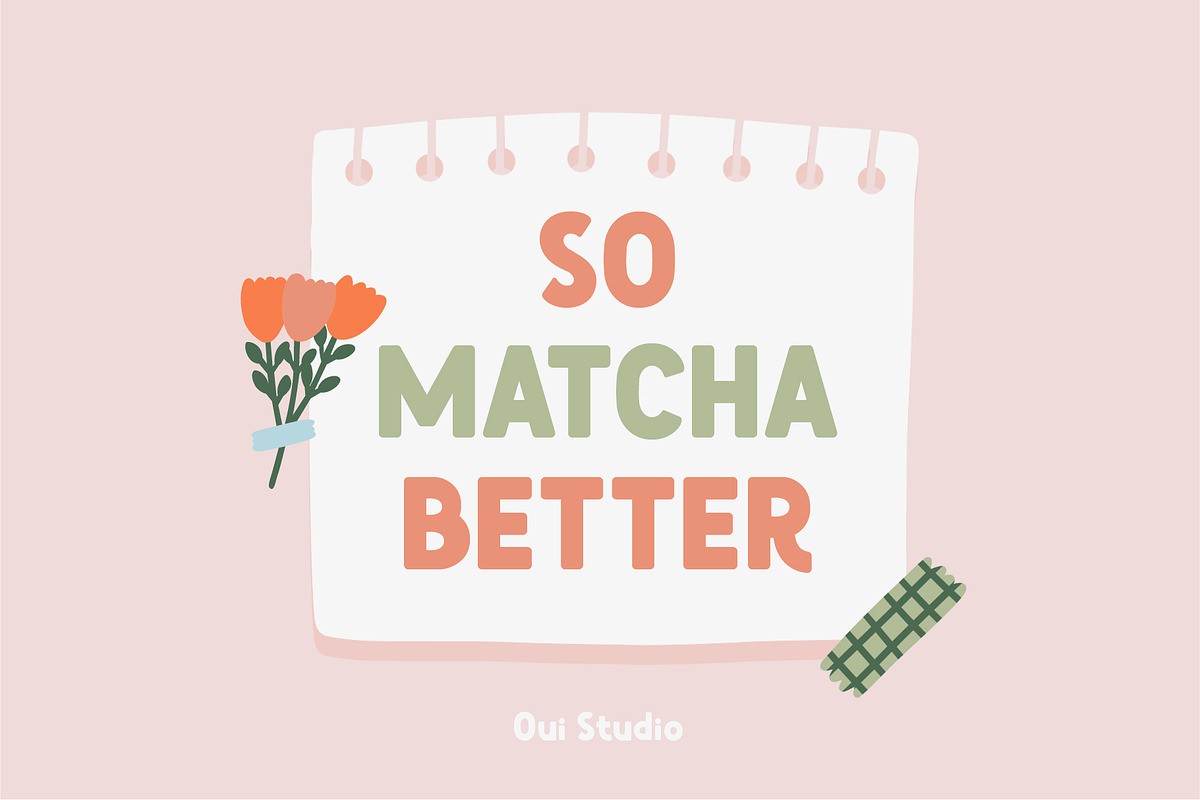 Aromanis Sweet Font + Bonus, a Sans Serif Font by Oui Studio (Photo 14 of 16)