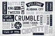 Harlend (6 font with bonus), a Script Font by Angin Studio (Thumbnail 7 of 16)