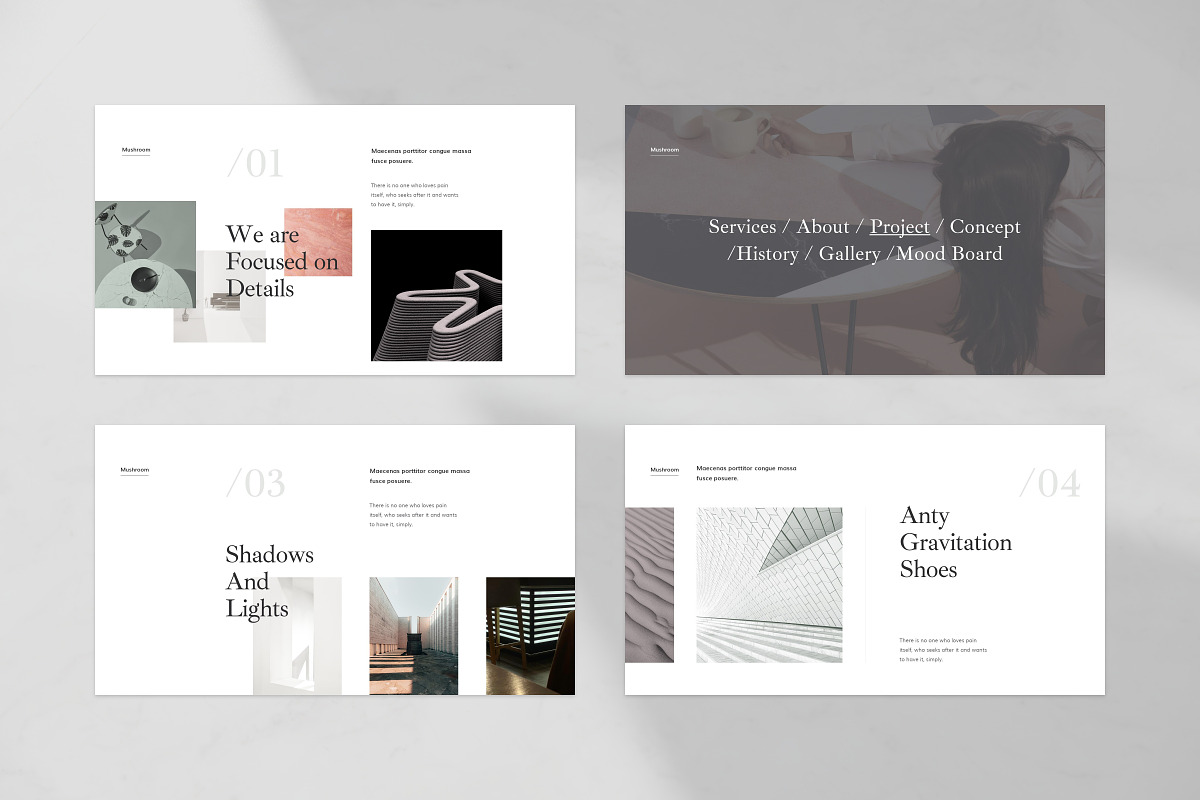 Mushroom PowerPoint Presentation, a Presentation Template by Goashape Studio (Photo 6 of 19)