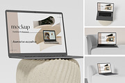 Laptop Screen Mockup, an Android Mockup by kebunmockup (Thumbnail 1 of 5)
