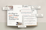 Workbook Ladypreneur Coach CANVA PS, a Magazine Template by Eviory (Thumbnail 10 of 32)