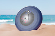 Plastic Frisbee mockup. PSD mockup., a Mockup by NatalyaZelenova (Thumbnail 6 of 6)