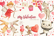Watercolor Bundle, an Animal Illustration by Flora+Bear (Thumbnail 13 of 32)