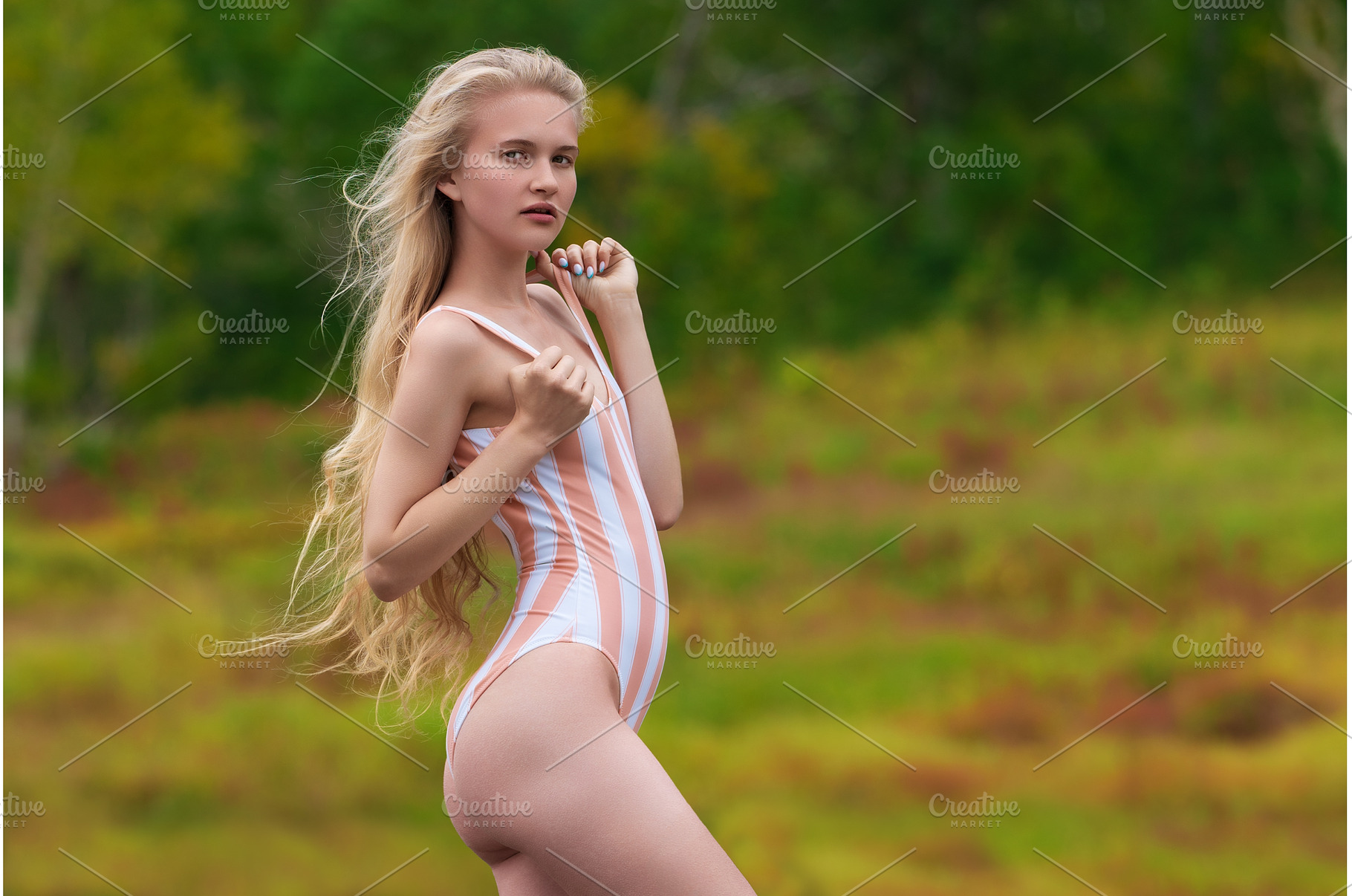 Beautiful young woman traveler, a Person Photo by Alexander-Piragis