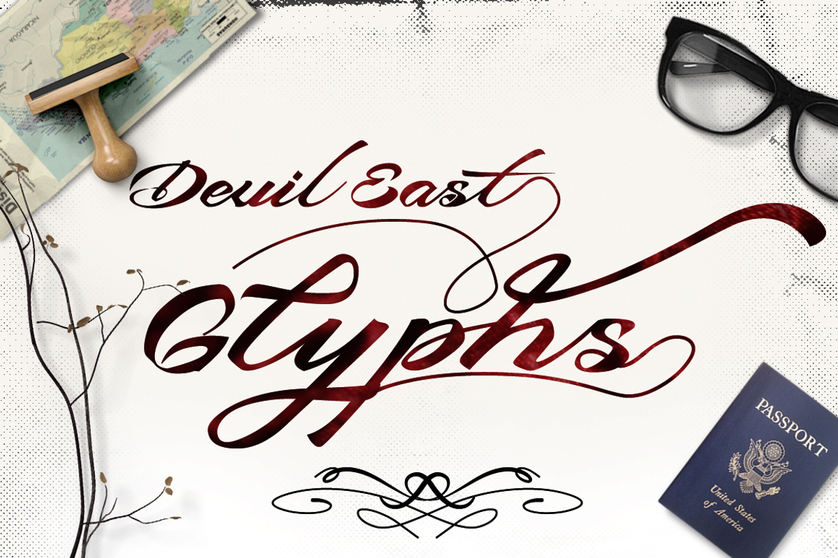 Devil East, a Script Font by FHFont (Photo 6 of 8)