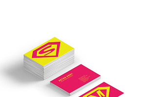 Superhero Business Card Templates