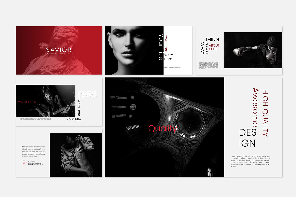 Savior Multipurpose Keynote, a Presentation Template by Fortyone (Photo 2 of 6)