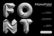 MonoFold Font, a Sans Serif Font by Handmadefont (Thumbnail 1 of 16)