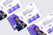 Snowbrand - Business Hero Header, an UI Kit Template by Annora Studio (Thumbnail 2 of 4)