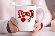 Cozy Valentine Bow PNG, an Illustration by DreamArtGraphic (Thumbnail 2 of 4)
