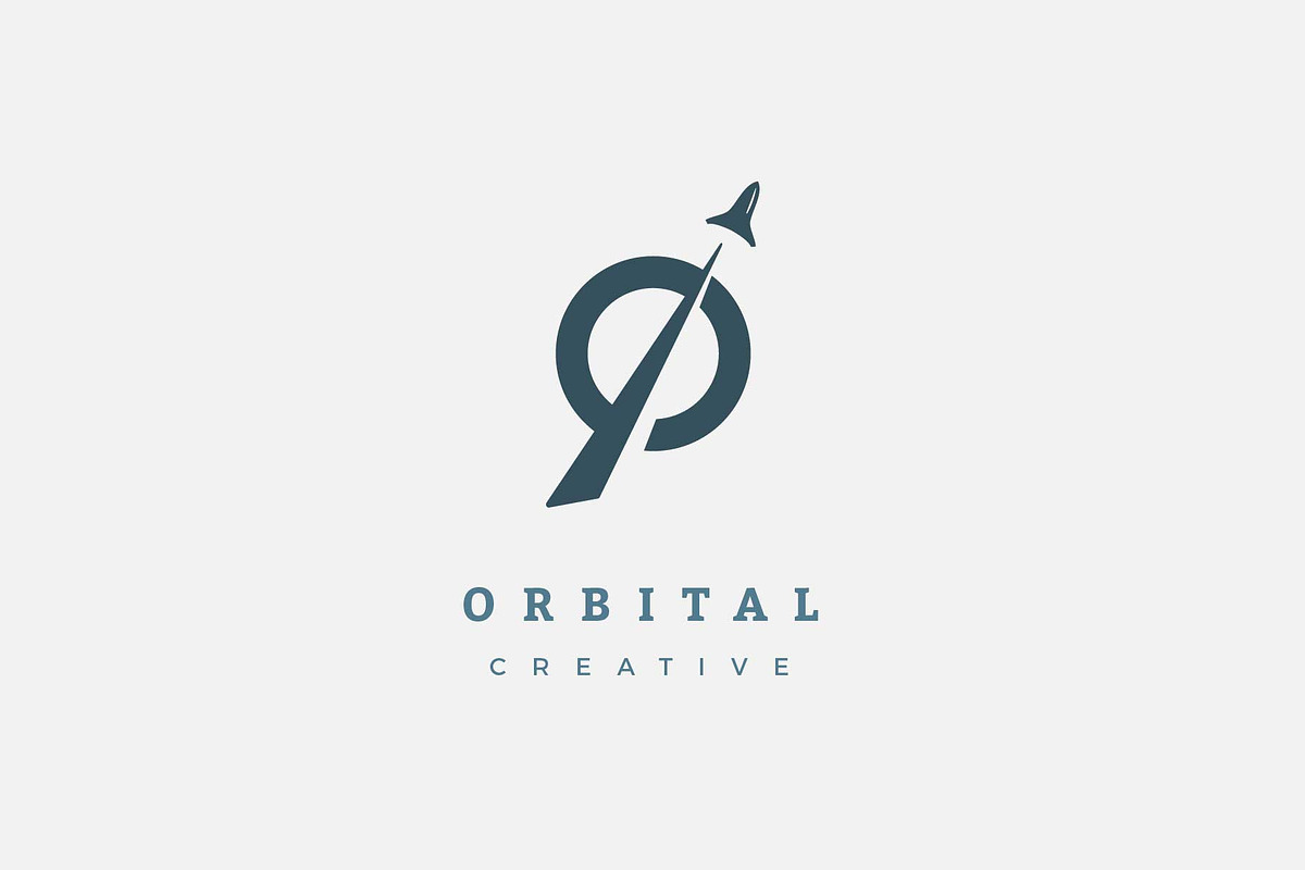 Rocket O letter logo, a Branding & Logo Template by Nues Design (Photo 3 of 3)