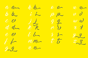 Work In Progress, a Handwritten Font by StereoType (Thumbnail 6 of 7)