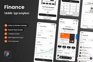 Fitas - Finance Mobile App, an App Template by SLAB! Design