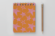 Pink Stars Seamless Pattern, a Pattern Graphic by Bonfloret Studio (Thumbnail 3 of 3)