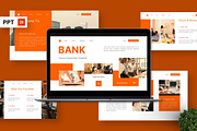 Bank - Finance Powerpoint, a Presentation Template by Deepslide Studio (Thumbnail 1 of 6)