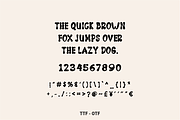 Retro Display - Groovy Vintage Font, a Sans Serif Font by KiddoGlyphs Studio (Thumbnail 4 of 5)