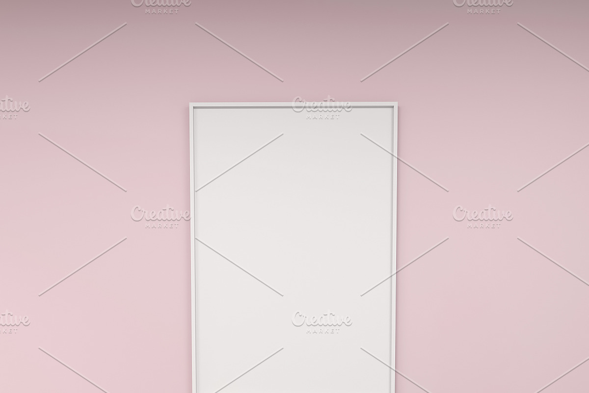 Mockup interior with frame, a Product Mockup by 2D/3D (Photo 7 of 12)