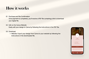Beauty Digital Business Card Canva, a Landing Page Template by batang (Thumbnail 4 of 5)