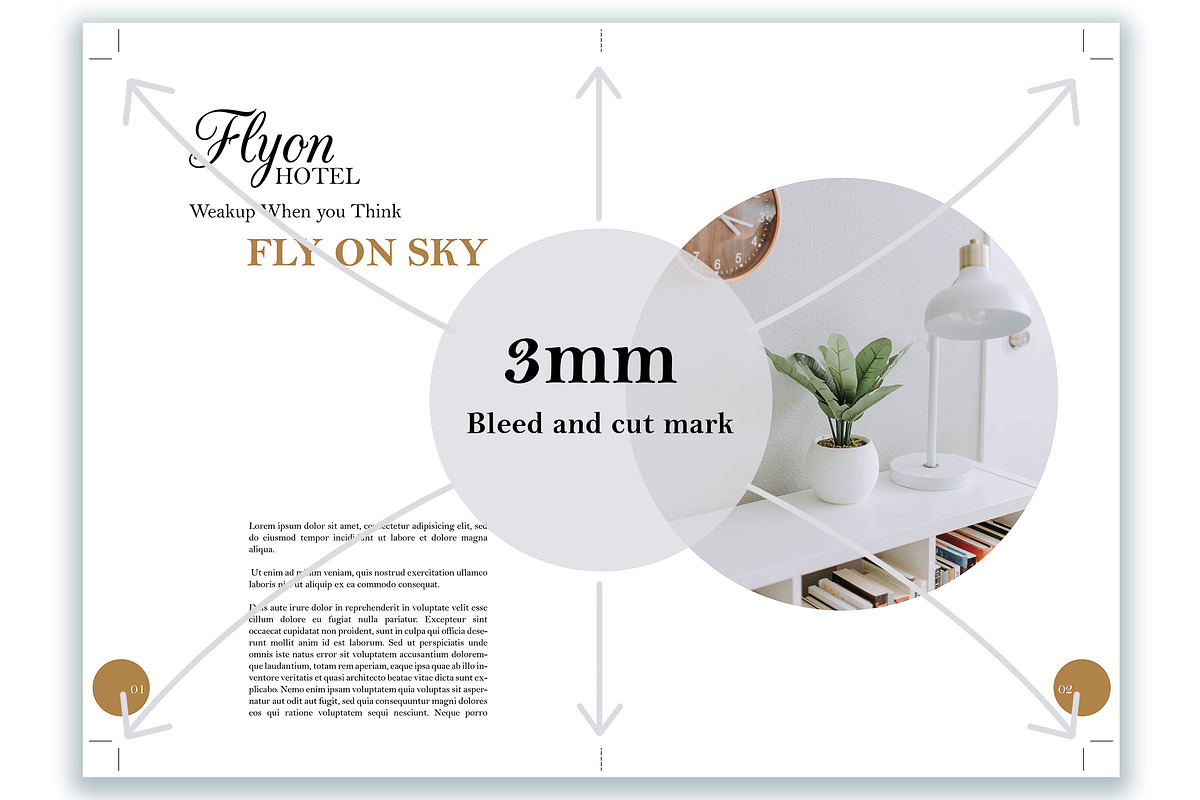 Flyon Brochure Photoshop Template, a Brochure Template by ORCOLOR (Photo 12 of 12)