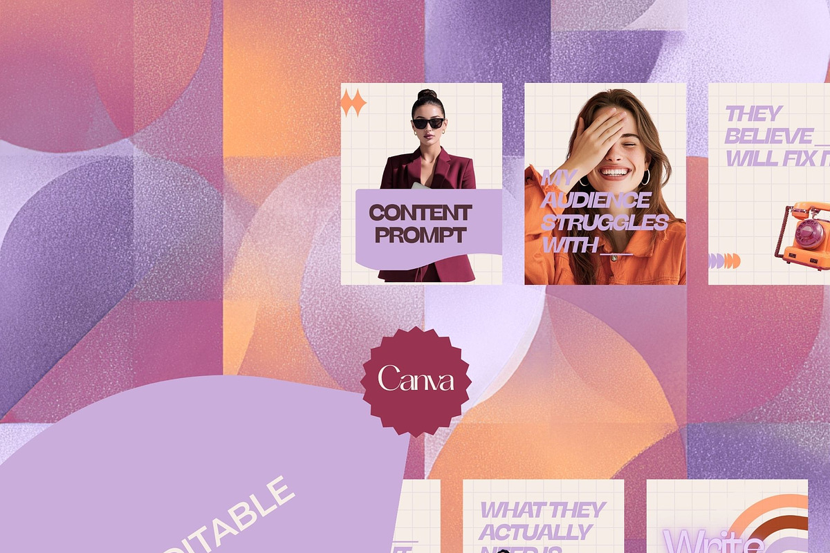 Instagram Carousel Canva Coaches, a Social Media Template by MOAROShop (Photo 6 of 8)