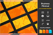 Business Card Minimal, a Business Card Template by DesignsStore (Thumbnail 1 of 3)