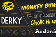 Comic Fonts, a Font by 128bit Technologies (Thumbnail 2 of 5)