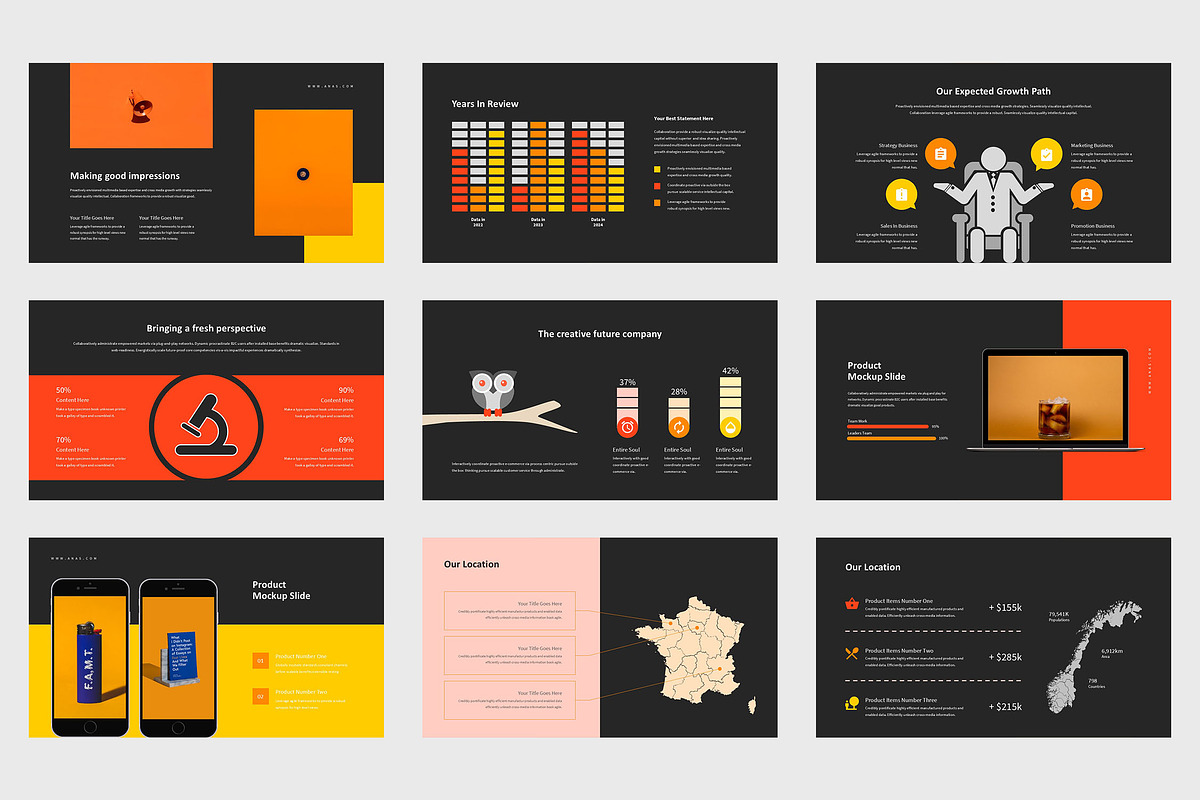 Anas : Pitch Deck Keynote, a Presentation Template by Punkl Camp (Photo 8 of 9)