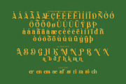 Merry Advent - Christmas Font, a Serif Font by Rishsketch (Thumbnail 14 of 15)
