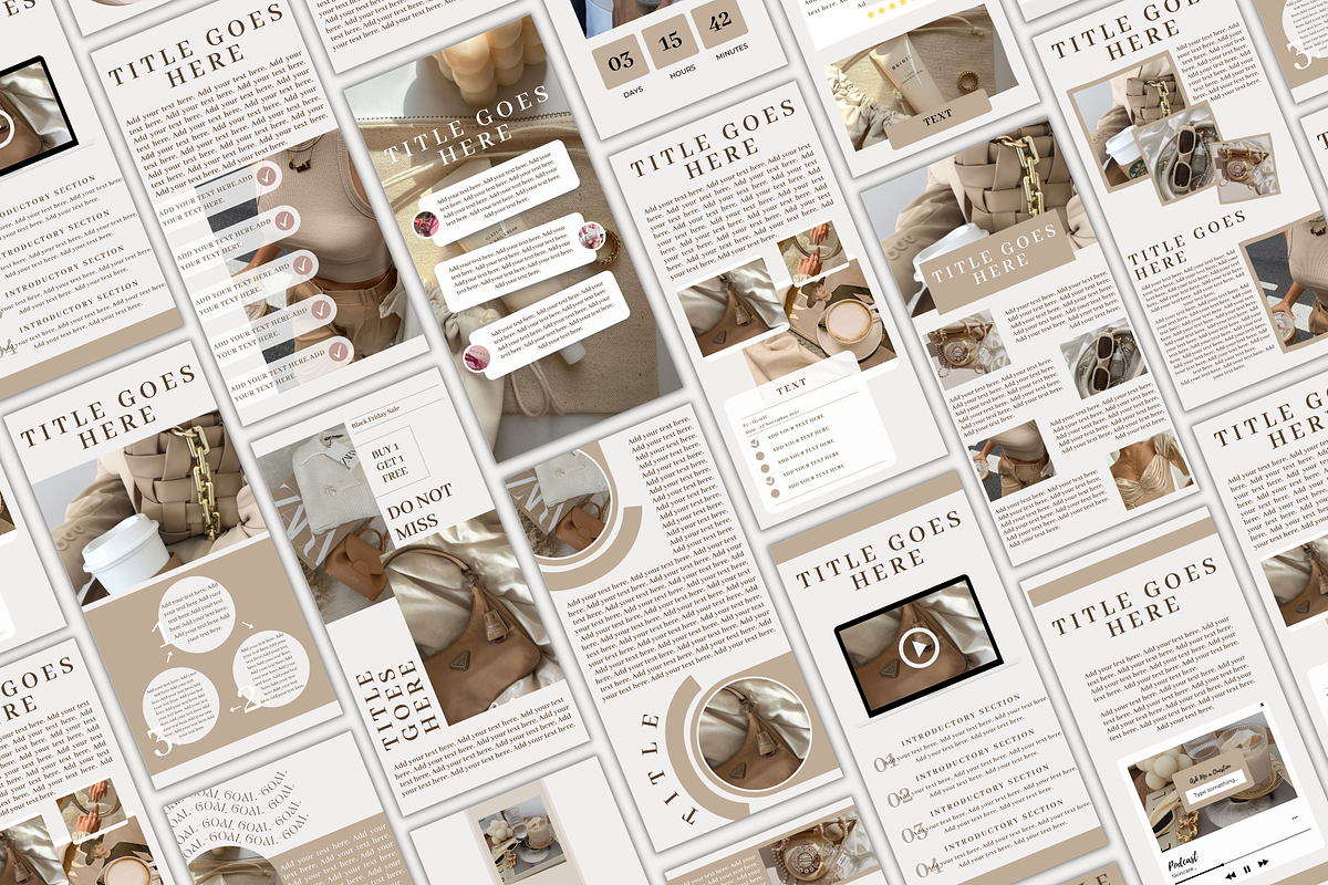 Canva E-Mail Design Template Kit, an Email Template by BRANDcontent (Photo 2 of 6)