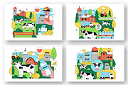 10 Daily Farm Illustration, an Animal Illustration by denayunebgt (Thumbnail 3 of 4)