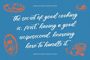 Seafood Gather Bold Calligraphy, a Script Font by Letterena Studios Script (Thumbnail 3 of 20)