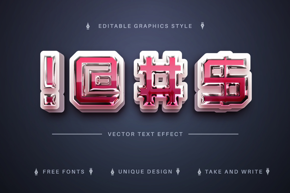 Realistic 3D - Editable Text Effect, a Layer Style Add-On by rwgusev (Photo 5 of 5)