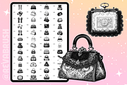 Procreate Vintage Clothes brushes, a Brush Add-On by Revabrush (Thumbnail 10 of 10)