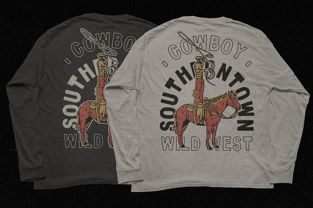 50 Illustration cowboy, an Object Illustration by Southerntown (Photo 8 of 8)