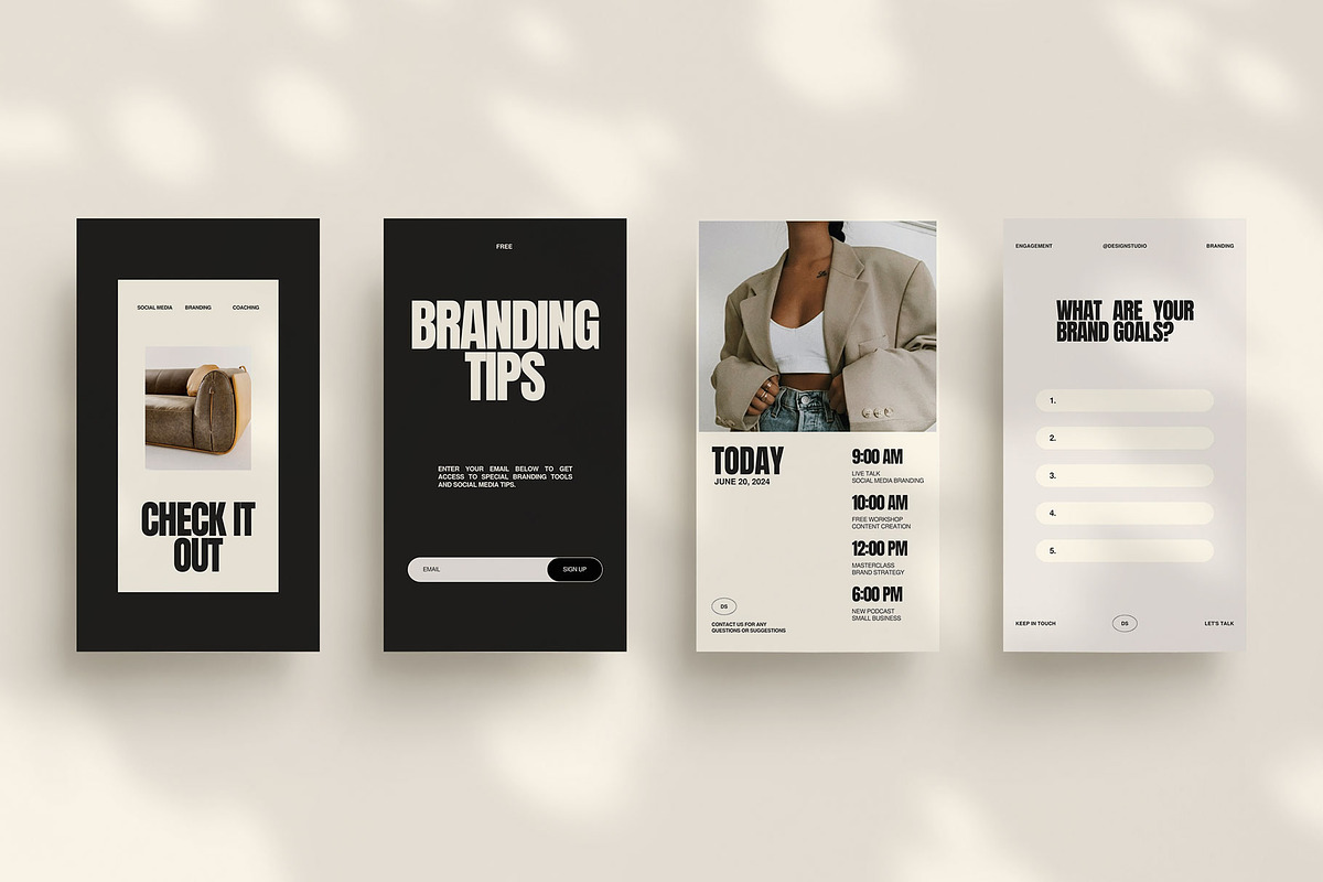 Instagram Stories Coach (III), a Social Media Template by Moscovita Studio (Photo 13 of 20)