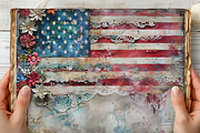AMERICAN CELEBRATION JUNK JOURNAL, a Decorative Illustration by Daring Digies (Thumbnail 7 of 7)