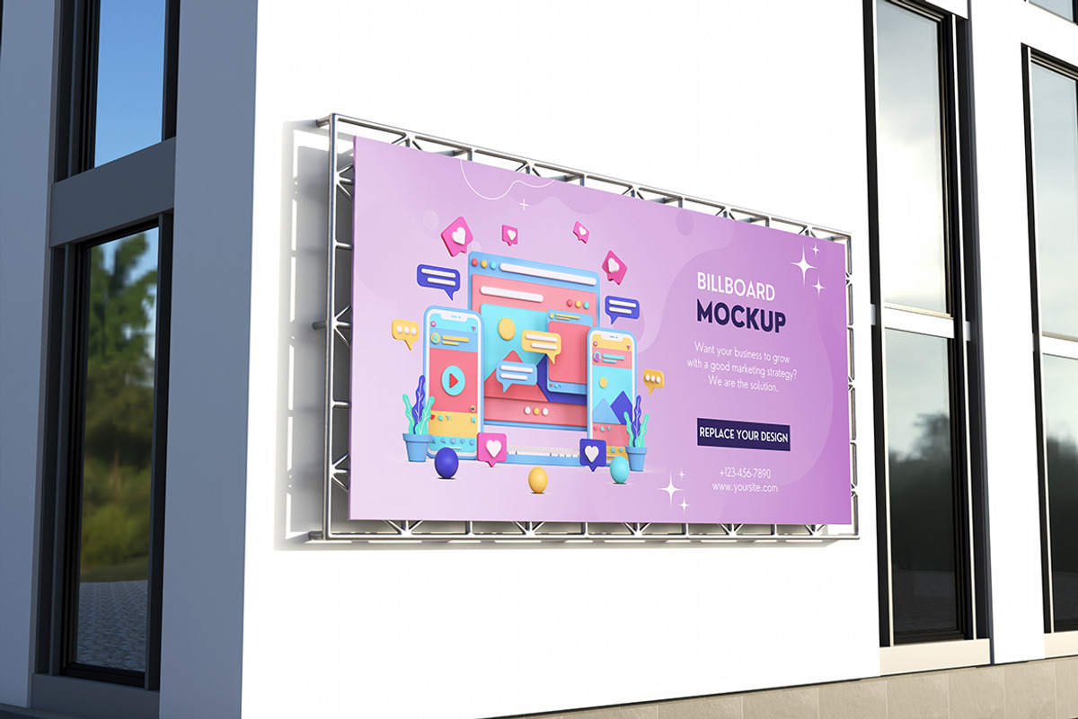 Billboard Mockup, an Advertising Mockup by bimockup (Photo 4 of 5)