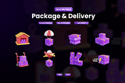 3D PACKAGE & DELIVERY 1, an Object 3D Model by Artnivora.Std (Thumbnail 1 of 4)