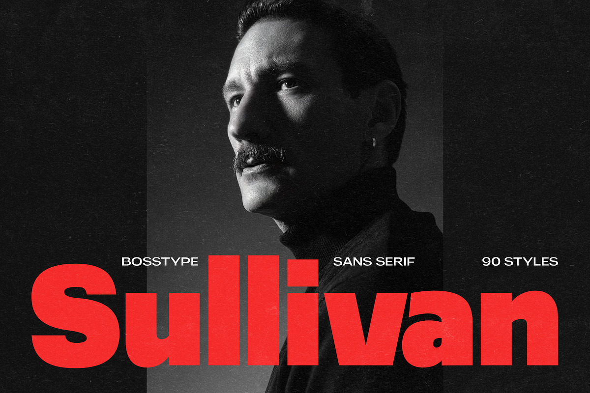 Sullivan | 91 Style Font, a Sans Serif Font by Bosstype Studio (Photo 15 of 15)