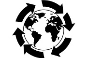 Eco Planet Global Earth Set, a Finance Illustration by Designer_Momina (Thumbnail 28 of 38)