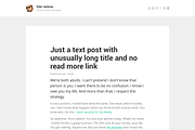 Creator tumblr theme, a Websites & App Template by Pixel Revel (Thumbnail 4 of 5)