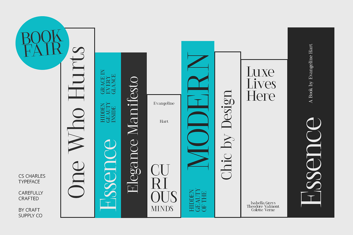 CS Charles – Serif Font, a Serif Font by Craft Supply Co. (Photo 3 of 8)