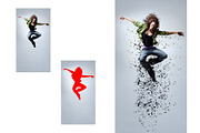 15 Wall Art Photoshop Actions Bundle, an Action Add-On by Design Forest (Thumbnail 53 of 57)