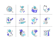 Animated Peace Doodle Icons, a Duotone Icon by Vectors Market (Thumbnail 6 of 6)