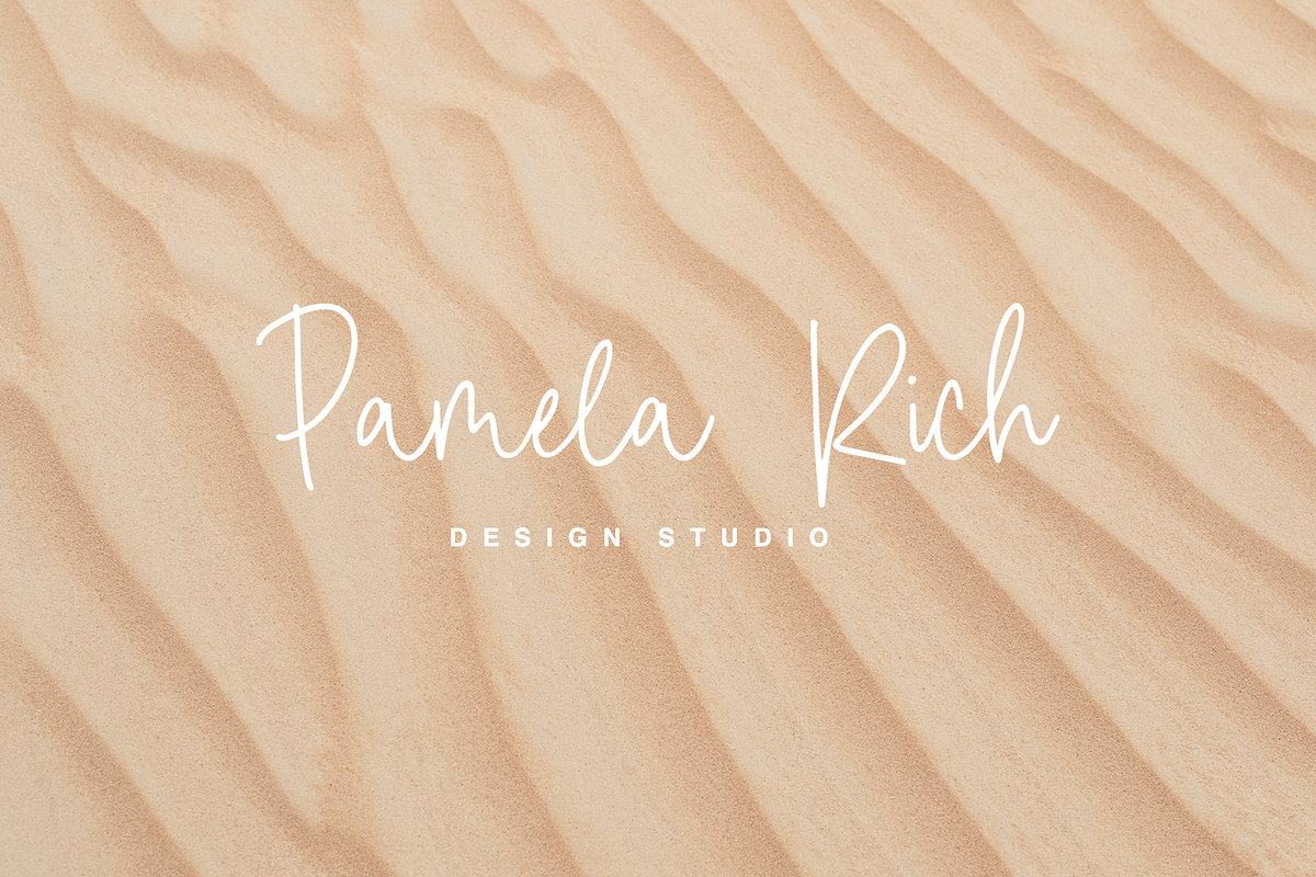 Shellome a handmade font, a Script Font by Quothron (Photo 3 of 7)