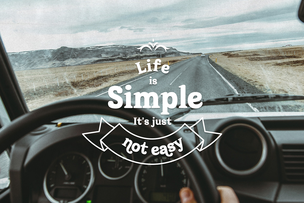 Kindrich – Vintage Serif Font, a Sans Serif Font by Drizy (Photo 9 of 10)